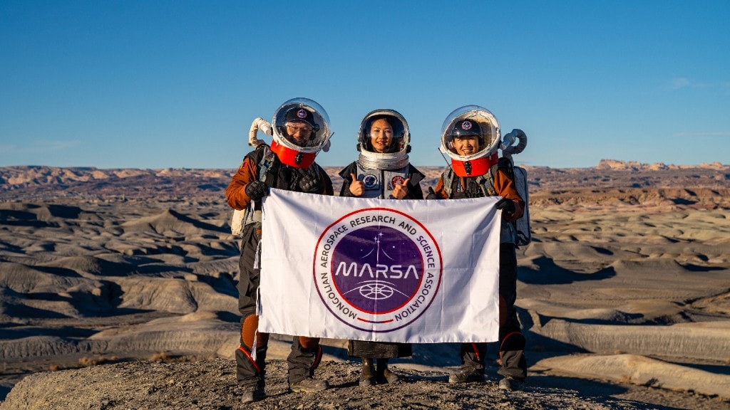 MARSA field crew · suit prototypes