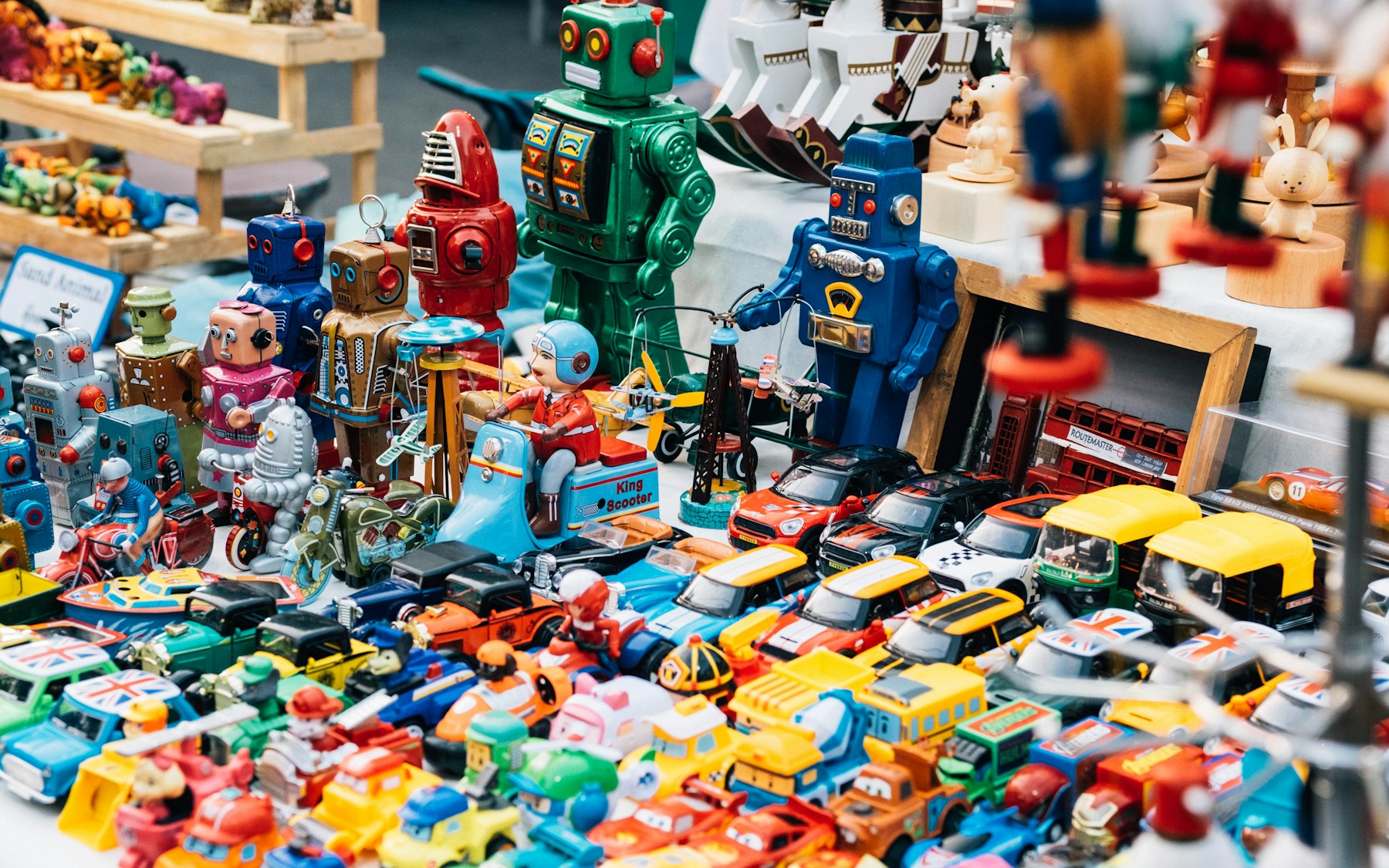 Toy inventory — retail reference photograph